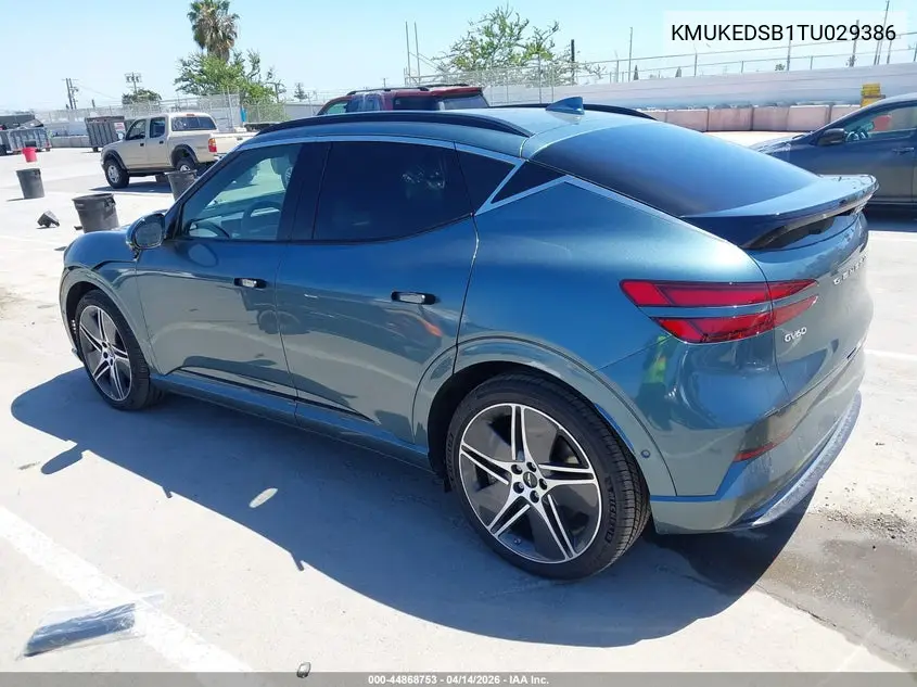 2026 Genesis Gv60 Performance Awd VIN: KMUKEDSB1TU029386 Lot: 44868753
