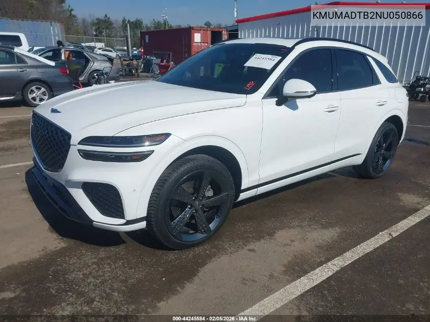 2022 Genesis Gv70 2.5T Awd VIN: KMUMADTB2NU050866 Lot: 44245584