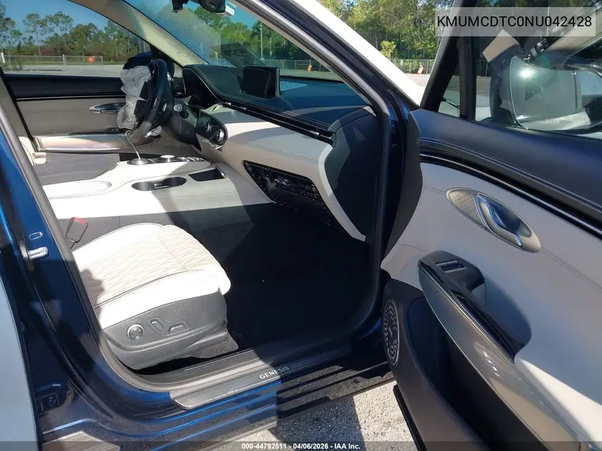 2022 Genesis Gv70 3.5T Awd Sport VIN: KMUMCDTC0NU042428 Lot: 44792511