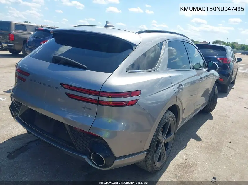 2022 Genesis Gv70 2.5T Awd VIN: KMUMADTB0NU047495 Lot: 45212484