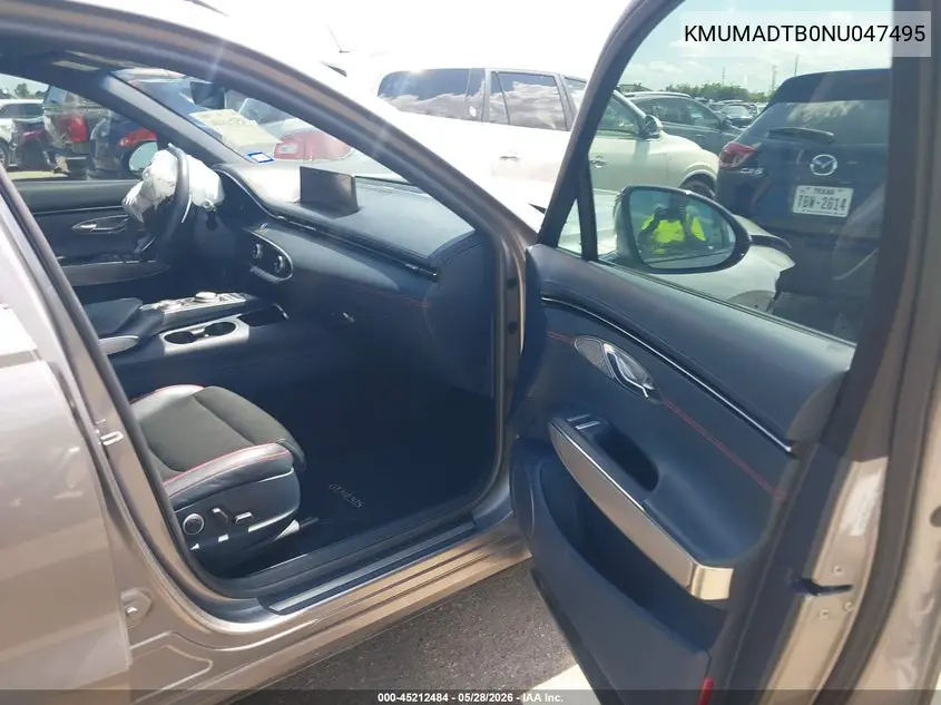 2022 Genesis Gv70 2.5T Awd VIN: KMUMADTB0NU047495 Lot: 45212484