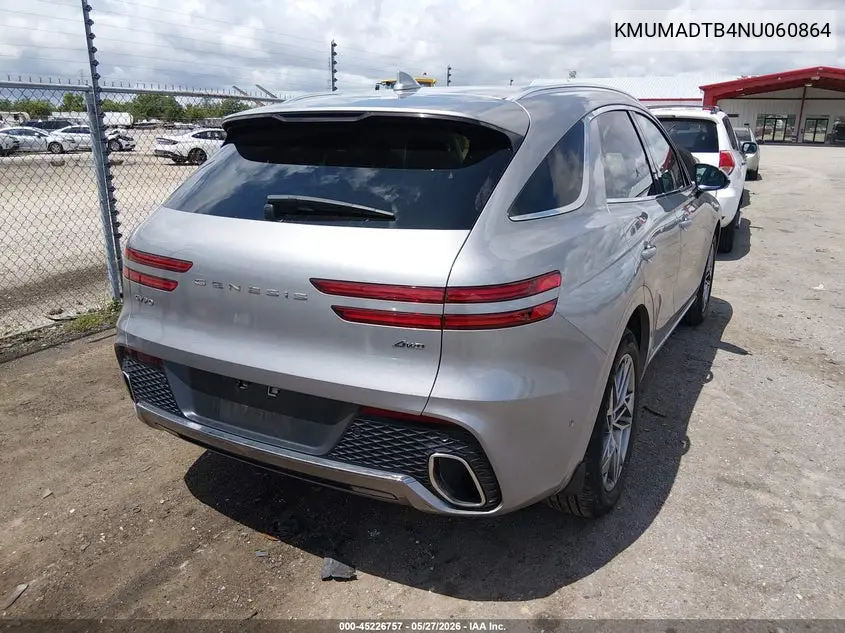 2022 Genesis Gv70 2.5T Awd VIN: KMUMADTB4NU060864 Lot: 45226757