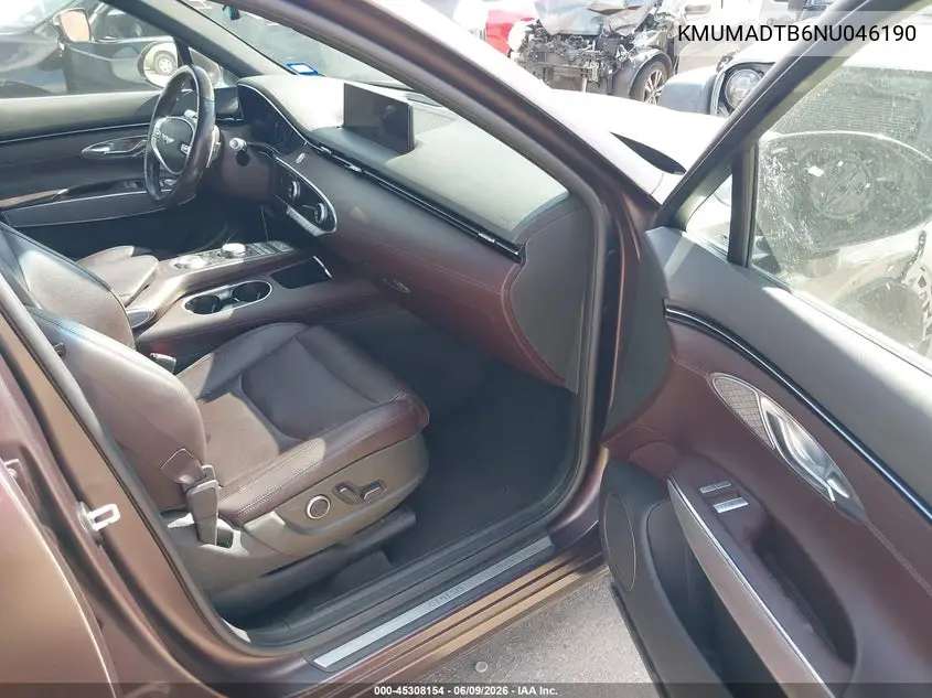 2022 Genesis Gv70 2.5T Awd VIN: KMUMADTB6NU046190 Lot: 45308154