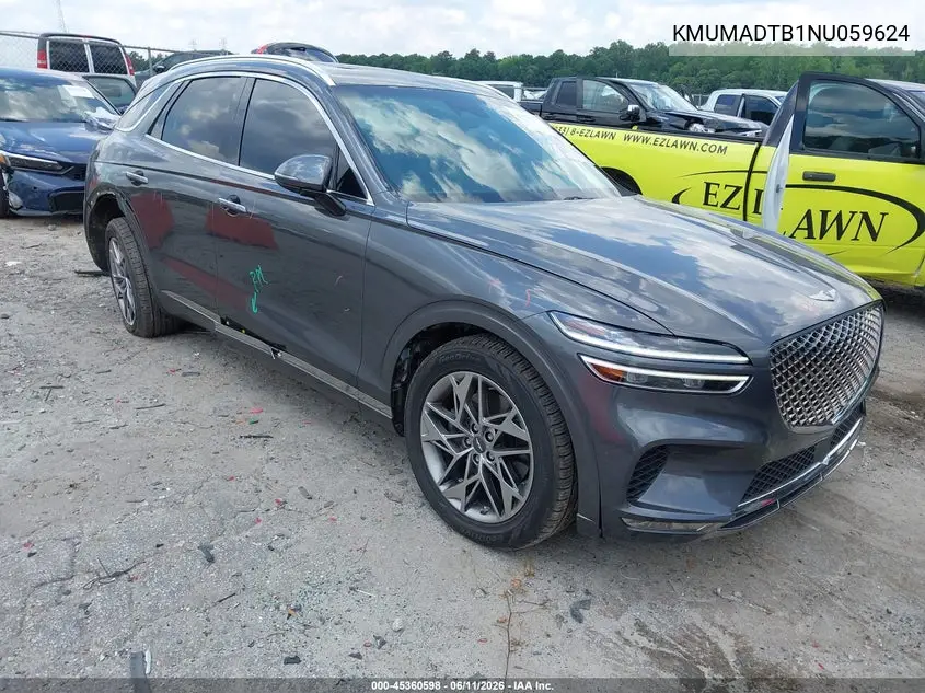 2022 Genesis Gv70 2.5T Awd VIN: KMUMADTB1NU059624 Lot: 45360598