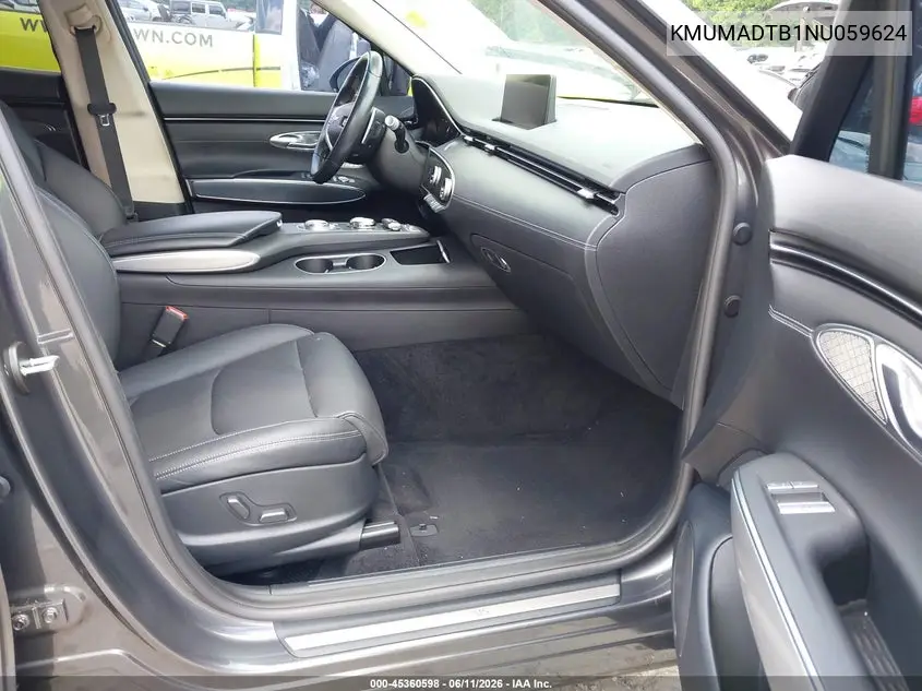 2022 Genesis Gv70 2.5T Awd VIN: KMUMADTB1NU059624 Lot: 45360598