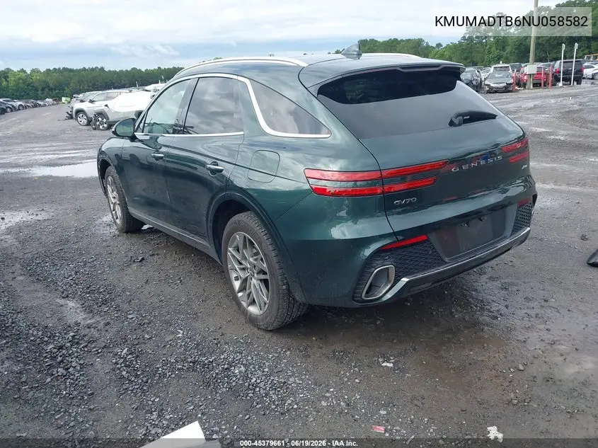 2022 Genesis Gv70 2.5T Awd VIN: KMUMADTB6NU058582 Lot: 45379661
