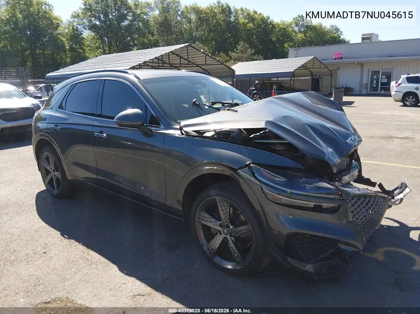 2022 Genesis Gv70 2.5T Awd VIN: KMUMADTB7NU045615 Lot: 45379820