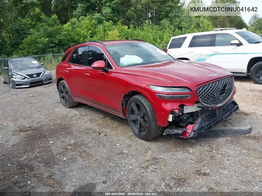2022 Genesis Gv70 3.5T Awd Sport VIN: KMUMCDTC8NU041642 Lot: 45472382