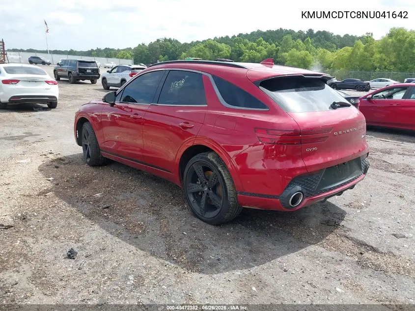 2022 Genesis Gv70 3.5T Awd Sport VIN: KMUMCDTC8NU041642 Lot: 45472382
