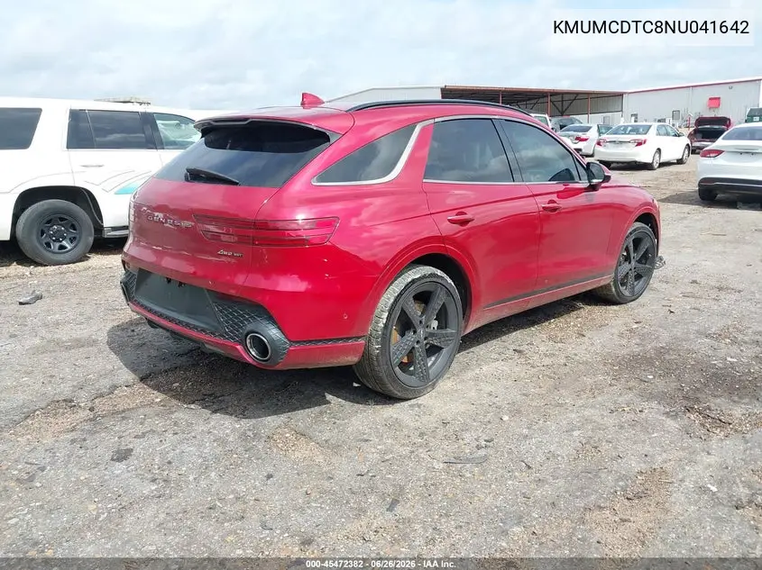 2022 Genesis Gv70 3.5T Awd Sport VIN: KMUMCDTC8NU041642 Lot: 45472382