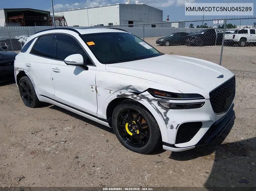 2022 Genesis Gv70 3.5T Awd Sport VIN: KMUMCDTC5NU045289 Lot: 45488692