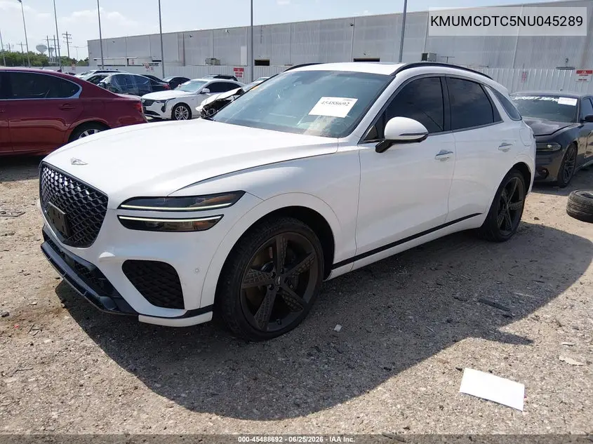 2022 Genesis Gv70 3.5T Awd Sport VIN: KMUMCDTC5NU045289 Lot: 45488692