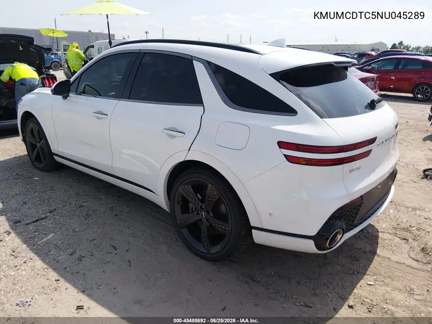 2022 Genesis Gv70 3.5T Awd Sport VIN: KMUMCDTC5NU045289 Lot: 45488692
