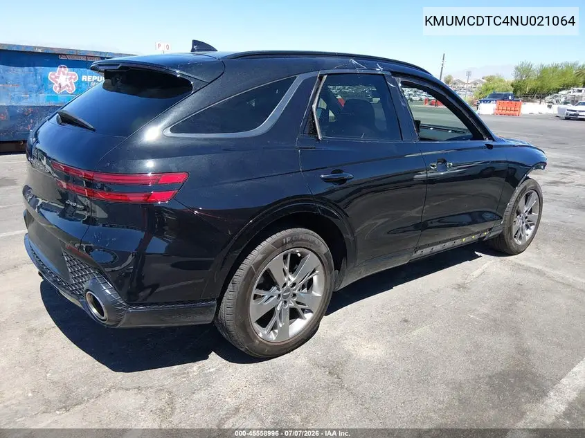 2022 Genesis Gv70 3.5T Awd Sport VIN: KMUMCDTC4NU021064 Lot: 45558996
