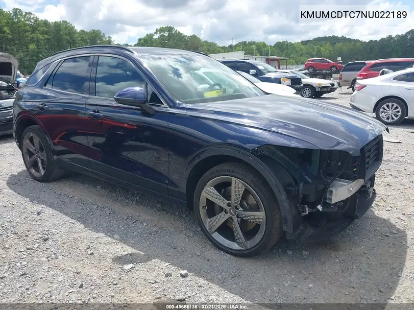 2022 Genesis Gv70 3.5T Awd Sport VIN: KMUMCDTC7NU022189 Lot: 45686136