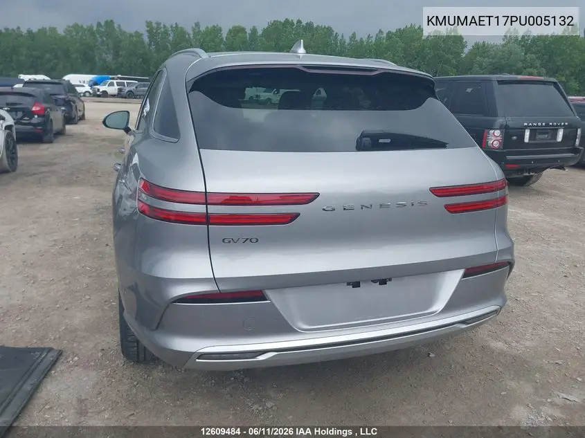 2023 Genesis Gv70 VIN: KMUMAET17PU005132 Lot: 12609484