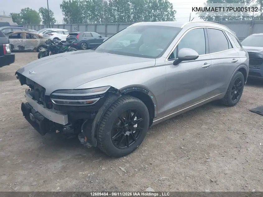 2023 Genesis Gv70 VIN: KMUMAET17PU005132 Lot: 12609484