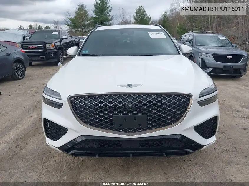 2023 Genesis Gv70 2.5T Awd VIN: KMUMADTB1PU116911 Lot: 44739128