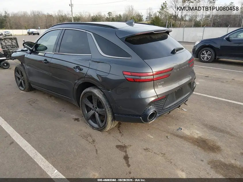 2023 Genesis Gv70 2.5T Awd VIN: KMUMADTB1PU080458 Lot: 45263344