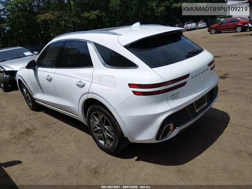 2023 Genesis Gv70 2.5T Awd VIN: KMUMADTB9PU109219 Lot: 45273921