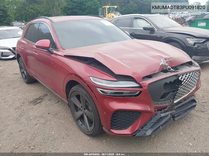 2023 Genesis Gv70 2.5T Awd VIN: KMUMADTB3PU091820 Lot: 45354052