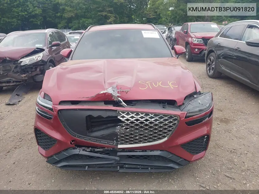 2023 Genesis Gv70 2.5T Awd VIN: KMUMADTB3PU091820 Lot: 45354052