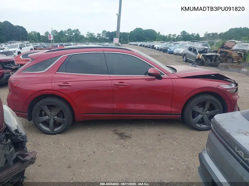 2023 Genesis Gv70 2.5T Awd VIN: KMUMADTB3PU091820 Lot: 45354052