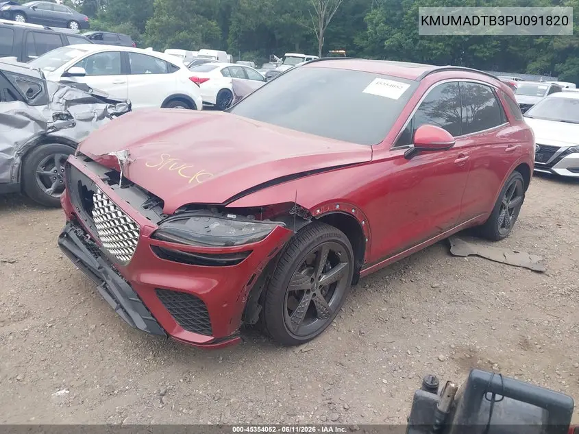 2023 Genesis Gv70 2.5T Awd VIN: KMUMADTB3PU091820 Lot: 45354052