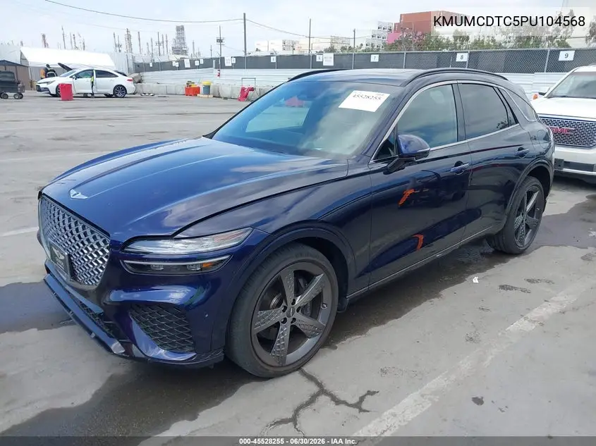 2023 Genesis Gv70 3.5T Awd Sport VIN: KMUMCDTC5PU104568 Lot: 45528255