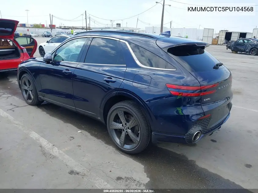 2023 Genesis Gv70 3.5T Awd Sport VIN: KMUMCDTC5PU104568 Lot: 45528255