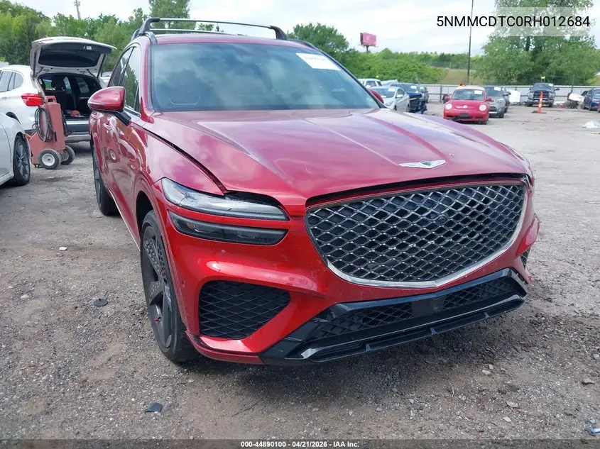 2024 Genesis Gv70 3.5T Awd Sport VIN: 5NMMCDTC0RH012684 Lot: 44890100