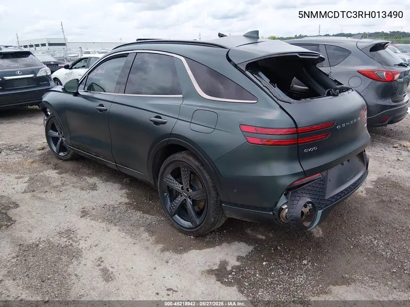2024 Genesis Gv70 3.5T Awd Sport VIN: 5NMMCDTC3RH013490 Lot: 45218942