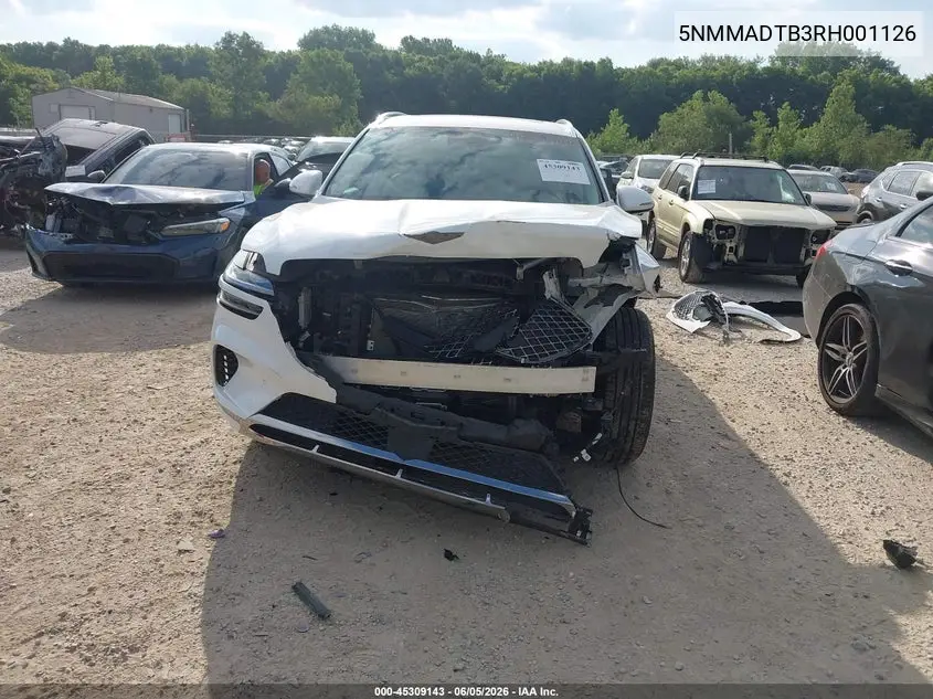 2024 Genesis Gv70 2.5T Awd VIN: 5NMMADTB3RH001126 Lot: 45309143