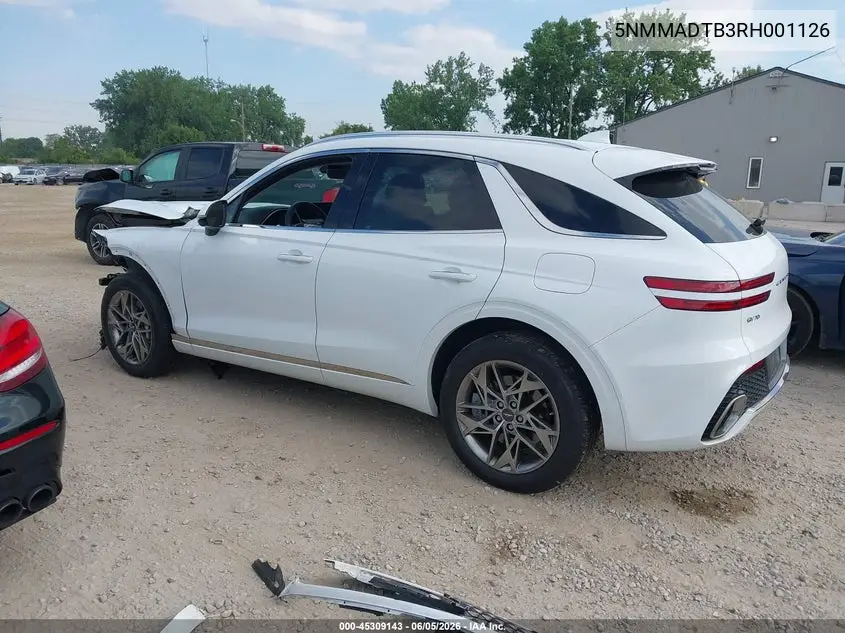 2024 Genesis Gv70 2.5T Awd VIN: 5NMMADTB3RH001126 Lot: 45309143