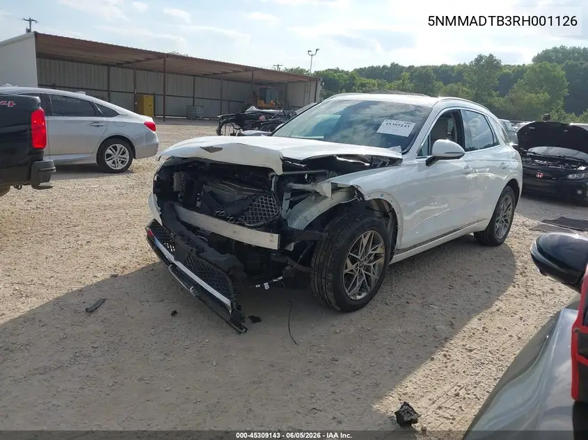 2024 Genesis Gv70 2.5T Awd VIN: 5NMMADTB3RH001126 Lot: 45309143
