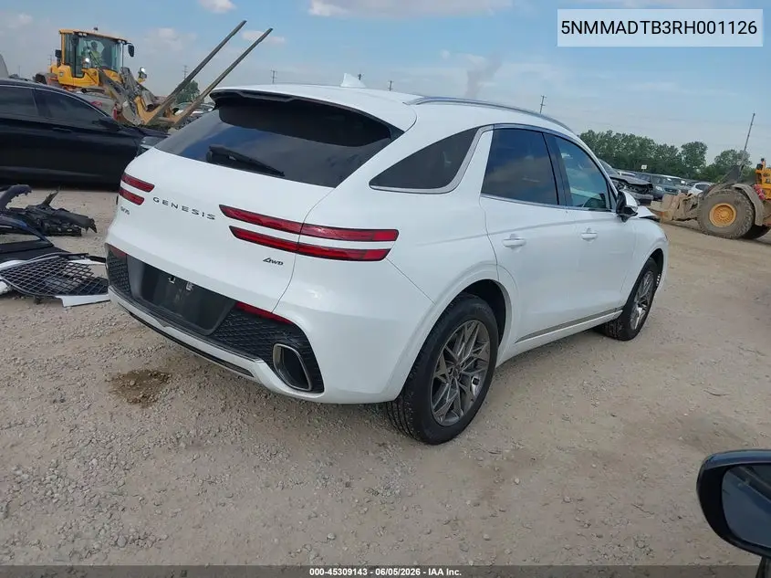 2024 Genesis Gv70 2.5T Awd VIN: 5NMMADTB3RH001126 Lot: 45309143