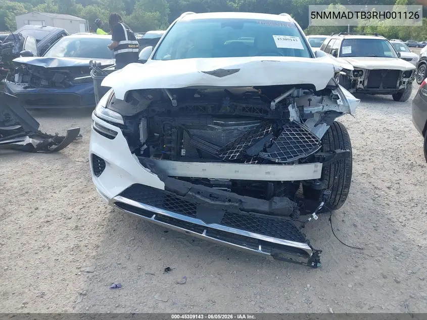 2024 Genesis Gv70 2.5T Awd VIN: 5NMMADTB3RH001126 Lot: 45309143