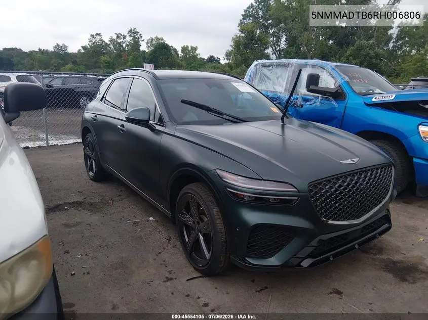 2024 Genesis Gv70 2.5T Awd VIN: 5NMMADTB6RH006806 Lot: 45554105