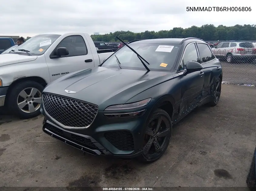 2024 Genesis Gv70 2.5T Awd VIN: 5NMMADTB6RH006806 Lot: 45554105