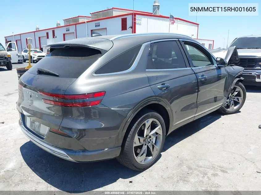 2024 Genesis Electrified Gv70 Advanced Awd VIN: 5NMMCET15RH001605 Lot: 45565146