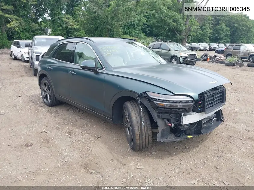 2024 Genesis Gv70 3.5T Awd Sport VIN: 5NMMCDTC3RH006345 Lot: 45589552