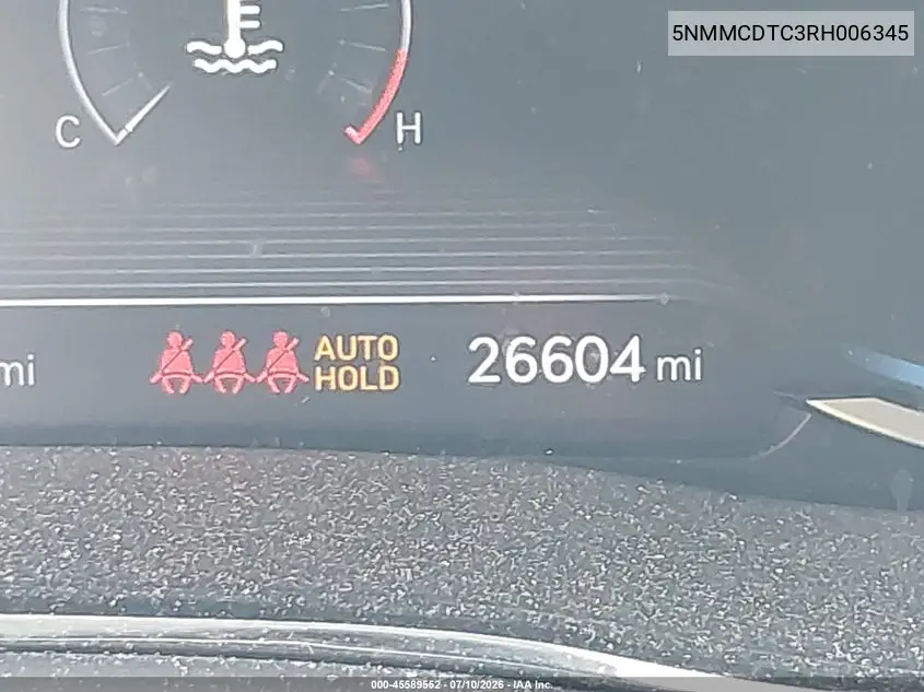 2024 Genesis Gv70 3.5T Awd Sport VIN: 5NMMCDTC3RH006345 Lot: 45589552