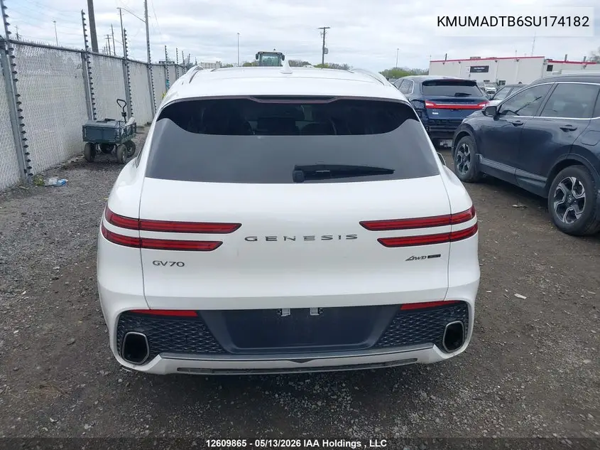 2025 Genesis Gv70 VIN: KMUMADTB6SU174182 Lot: 12609865