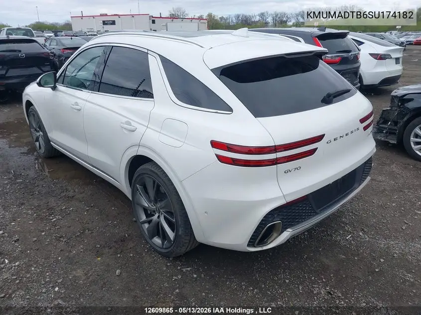 2025 Genesis Gv70 VIN: KMUMADTB6SU174182 Lot: 12609865