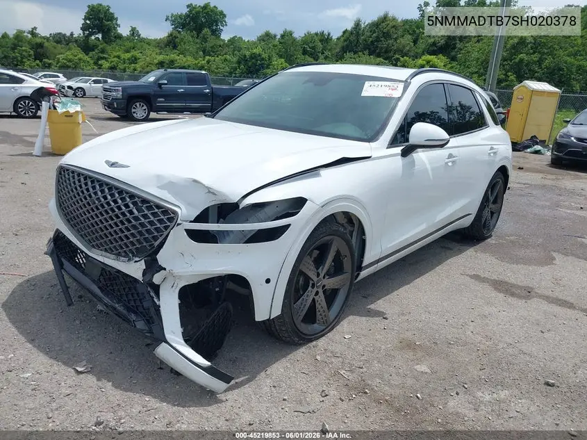 2025 Genesis Gv70 2.5T Awd VIN: 5NMMADTB7SH020378 Lot: 45219853
