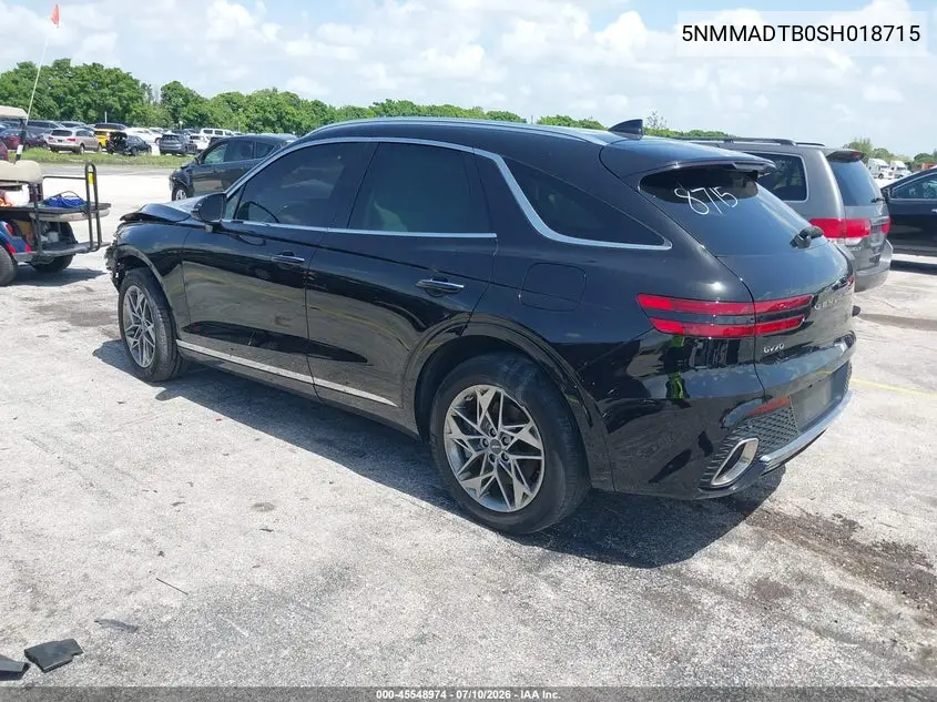 2025 Genesis Gv70 2.5T Awd VIN: 5NMMADTB0SH018715 Lot: 45548974