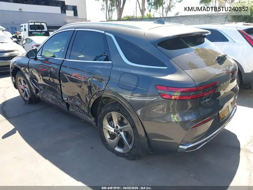 2026 Genesis Gv70 2.5T VIN: KMUMADTB5TU240352 Lot: 44919761