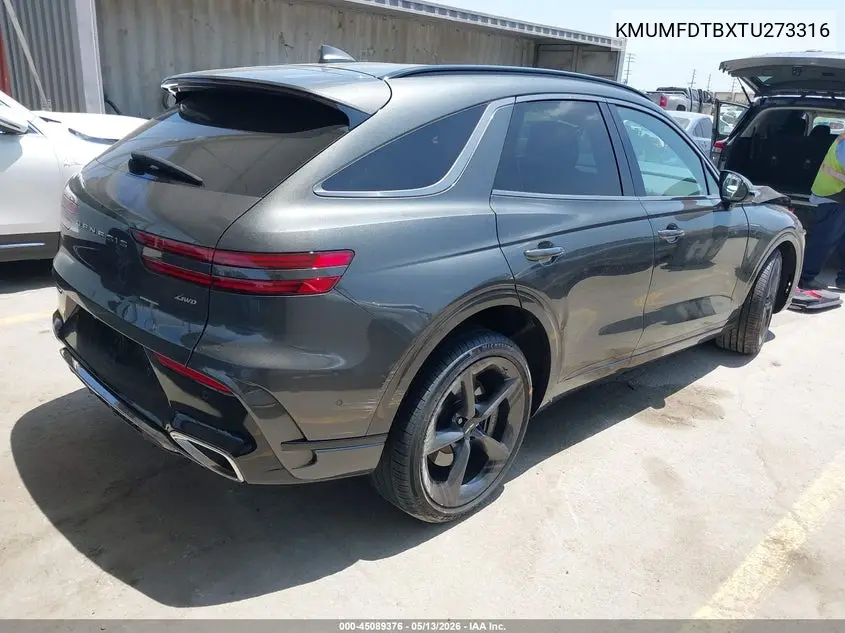 2026 Genesis Gv70 2.5T Sport Prestige VIN: KMUMFDTBXTU273316 Lot: 45089376