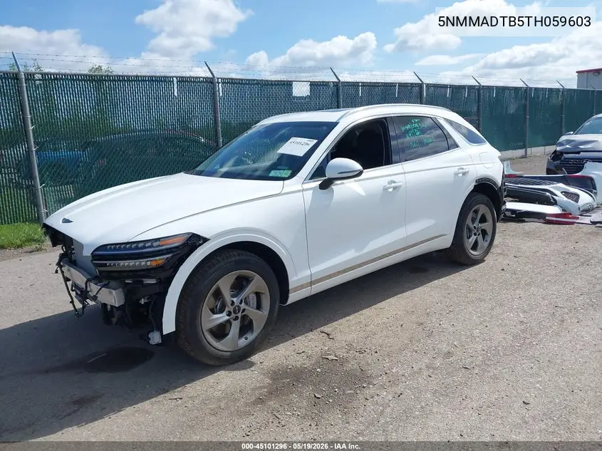 2026 Genesis Gv70 2.5T Select VIN: 5NMMADTB5TH059603 Lot: 45101296