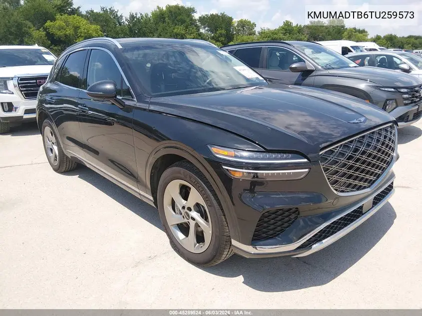 2026 Genesis Gv70 2.5T VIN: KMUMADTB6TU259573 Lot: 45289524